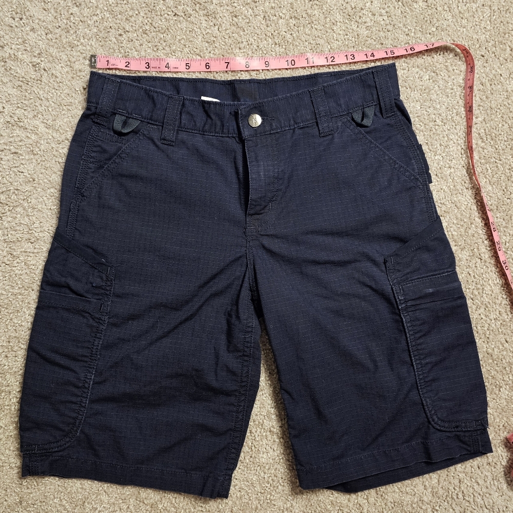 Carhartt Women's Cargo Shorts - Dark Blue